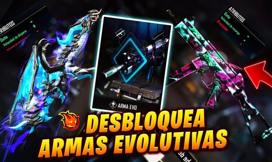 Descubre las armas evolutivas en Free Fire: cómo se obtienen y cómo mejorar tu estrategia de juego