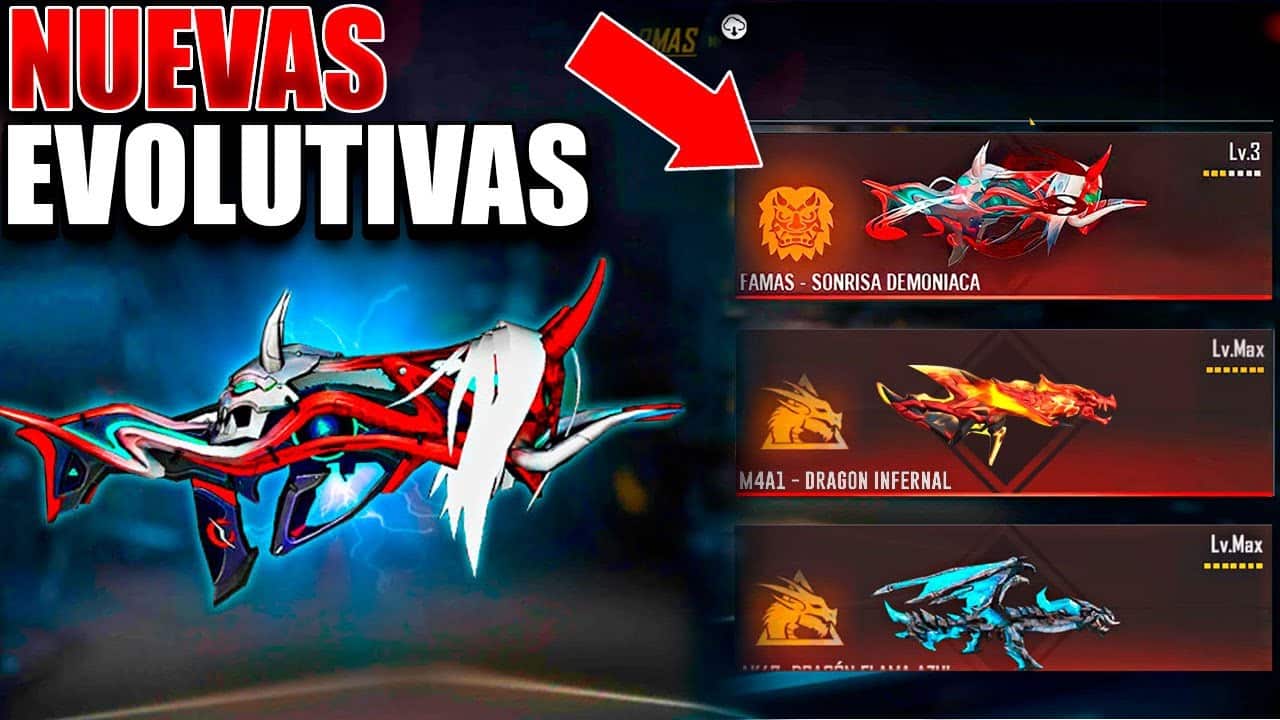 descubre como obtener armas evolutivas en free fire y mejora tu desempeno en el juego