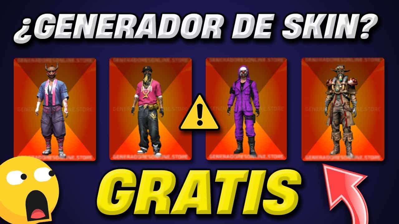 descubre los mejores generadores de skins y ropa gratuitos para free fire